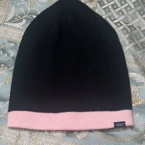 Victoria's Secret Women’s Black and Pink Beanie One Size
Measurements 
See pics